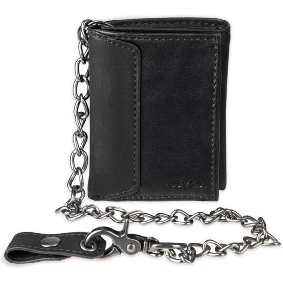 Men's Trifold Wallet - Sleek and Slim Includes ID Window and Credit Card Holder - Picture 1 of 7